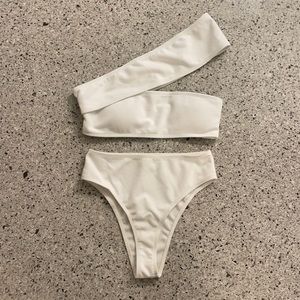 Zuful white two piece bikini